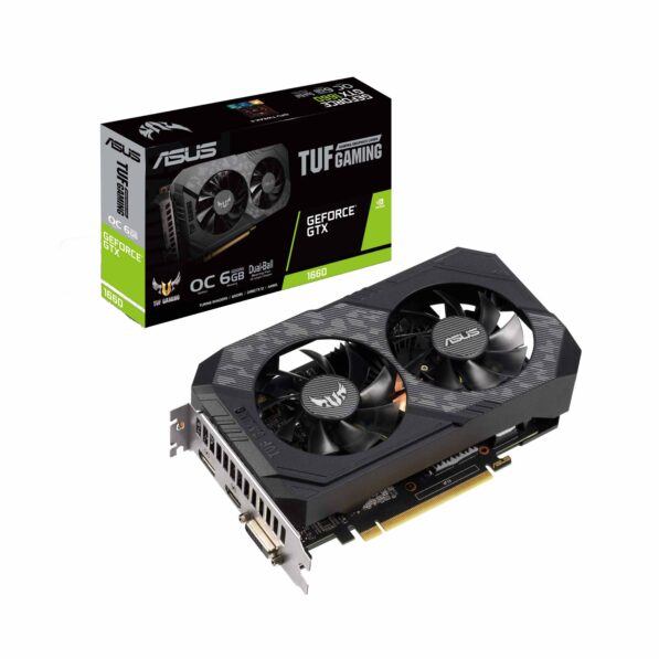 کارت گرافیک ایسوس ASUS GeForce TUF-GTX1660-O6G-GAMING