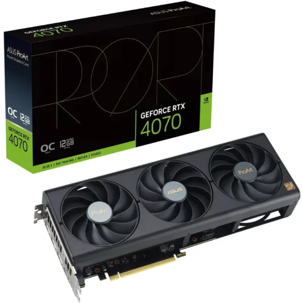 تصویر شماره یک ـ کارت گرافیک ایسوس مدل ProArt GeForce RTX 4070 OC Edition 12GB GDDR6X